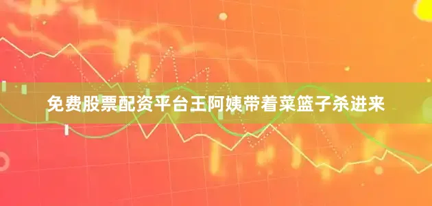 免费股票配资平台王阿姨带着菜篮子杀进来